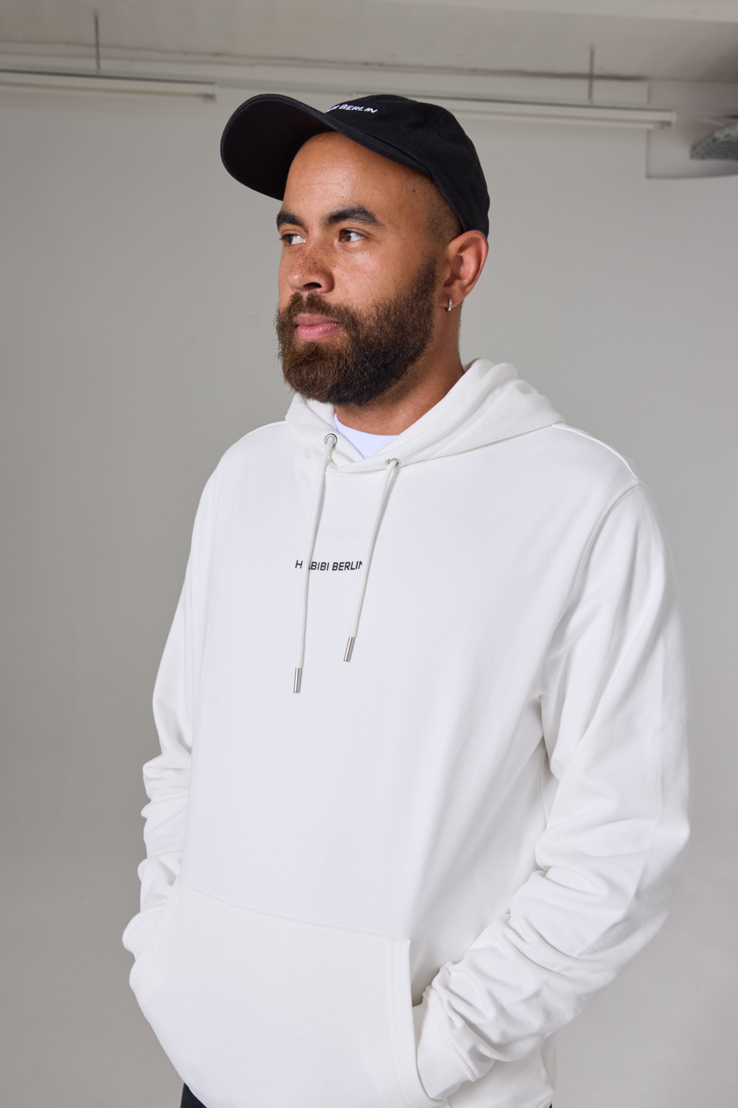 Habibi Berlin Hoodie - Off White