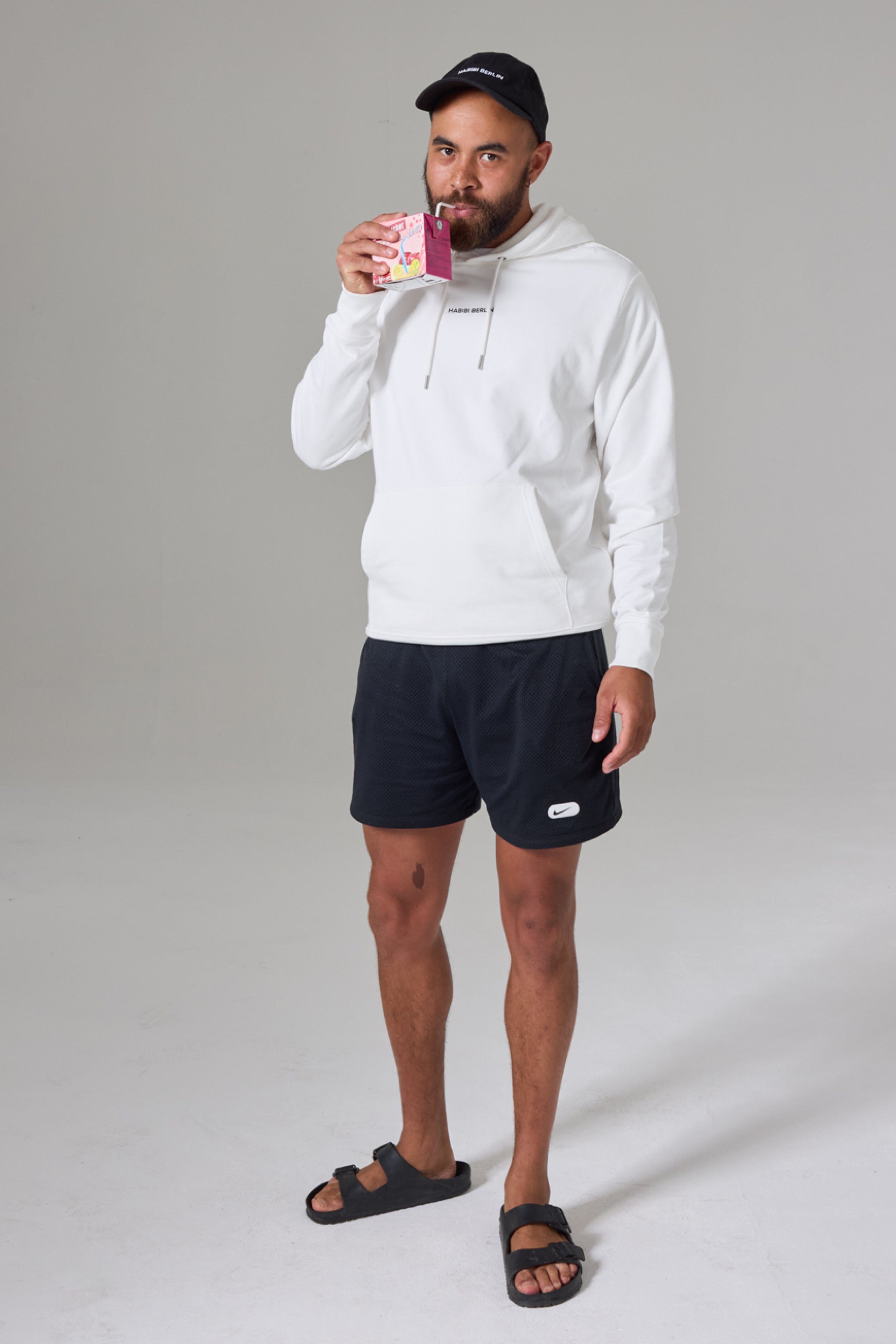 Habibi Berlin Hoodie - Off White