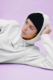 Habibi Berlin Organic Hoodie - Off White