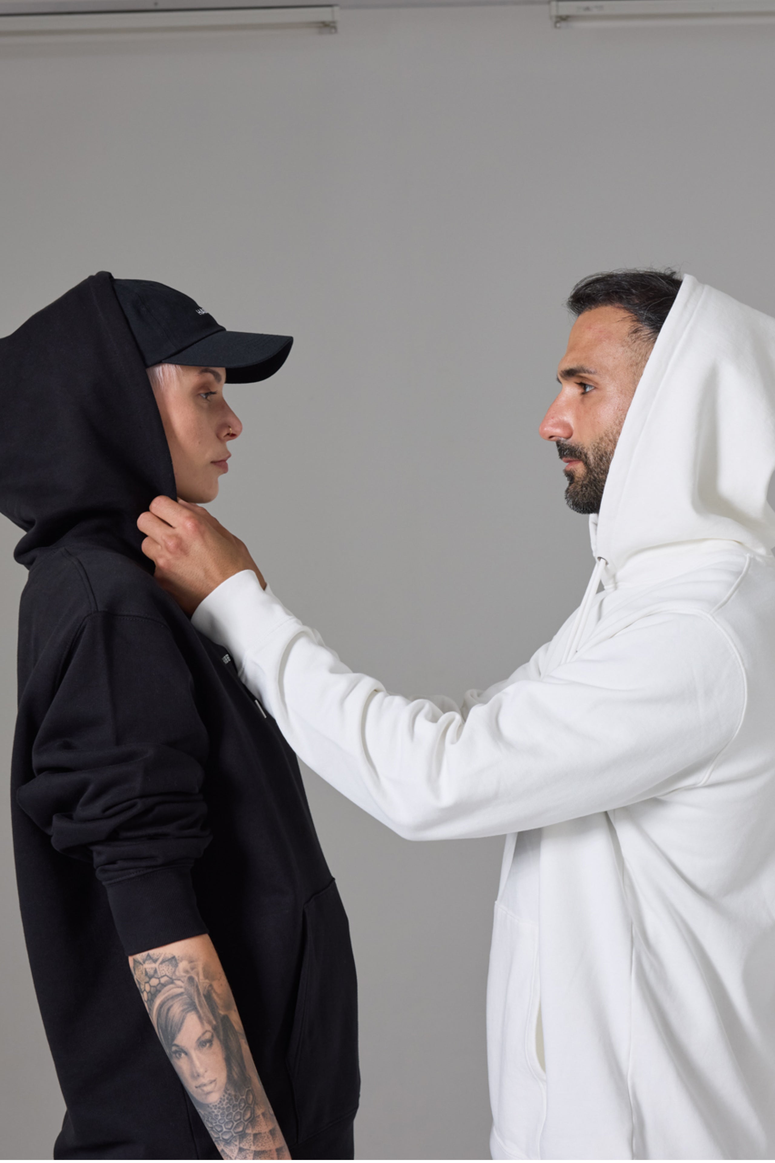 Habibi Berlin Organic Hoodie - Off White